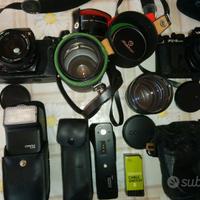 Yashica fx3 super 2000 + accessori