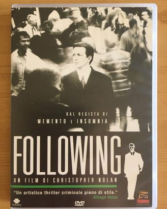 Following (C.Nolan 1999)prima ed.DVD Mikado Dolmen