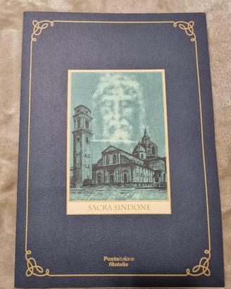 Cartella filatelica Sacra Sindone Giubileo 2000