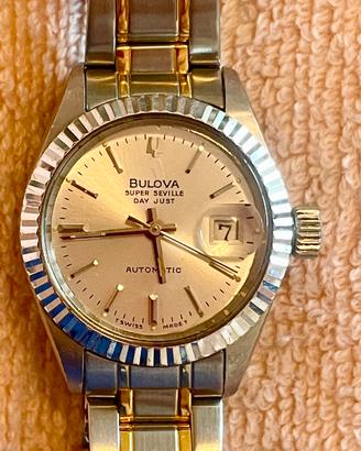 Orologio Vintage Bulova Super Seville donna Autom.