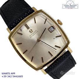OMEGA De Ville 162.025 Square automatic gold  1966