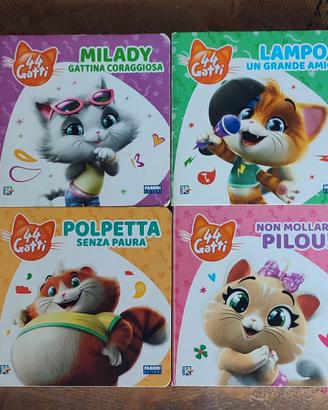 Quattro libri di 44 Gatti - Fabbri Editori