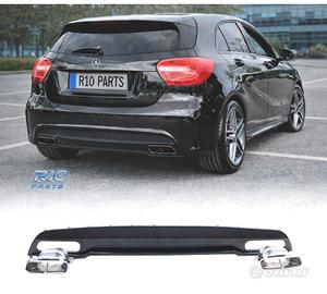 DIFFUSORE MERCEDES CLASSE A W176 12-15 LOOK AMG A4