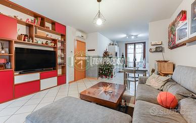 Tre locali con giardino e box