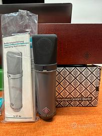 Neumann U87ai mt 1989 Vintage (con Shockmount)