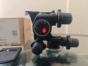 Testa Manfrotto Junior a cremagliera - 410