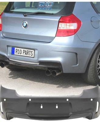 PARAURTI POSTERIORE BMW E87 E81 LOOK 1M 04-11 PDC