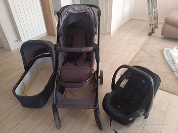 Trio Chicco – navicella + passeggino + ovetto