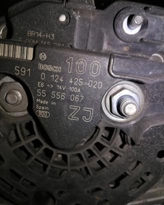 Alternatore OPEL ZAFIRA B 1598cc benzina del 2006
