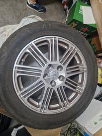 4 gomme complete con cerchio toyota rav 4 2018 