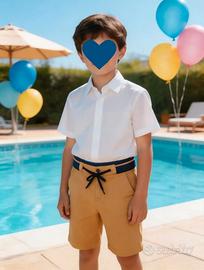 pantaloncini mayoral 7 anni nuovi