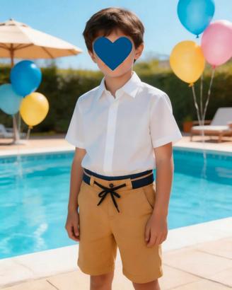 pantaloncini mayoral 7 anni nuovi