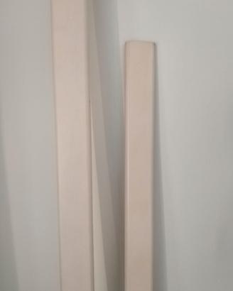 2 listelli legno laccato