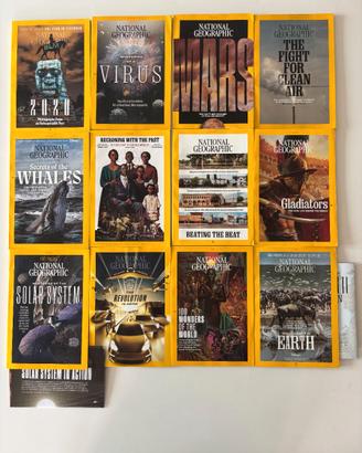 Riviste National Geographic in inglese Anno 2021