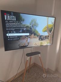 TV Samsung 55 pollici + Supporto TV Treppiedi