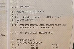 Hyundai tucson 2.0.2005 Villanterio