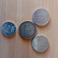 18 monete da 200 lire del 1077+500 arg.ecc.