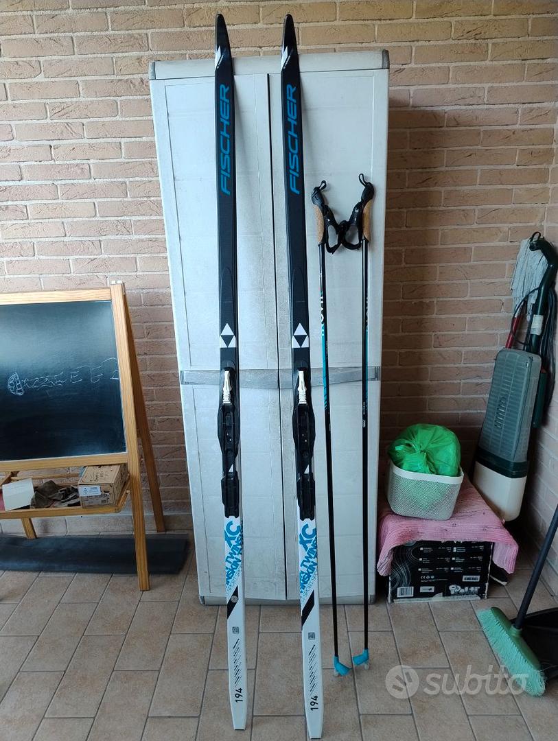 Ski De Fond Fischer E99 Crown - Bleu, 180 Cm, Occasion