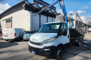 iveco daily IBRIDO  GRU E RIBALTABILE PERFETTO 