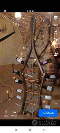 Porta bottiglie artigianale 