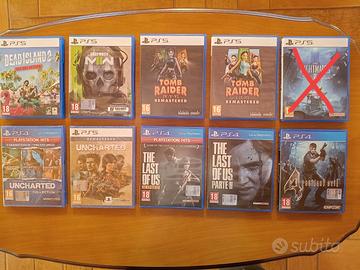 GIOCHI PS5 E PS4 PRATICAMENTE NUOVI