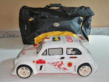 Auto Radiocomandata Fiat vecchia 500 "Abarth