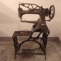macchina da cucire scarpe antica primi 900