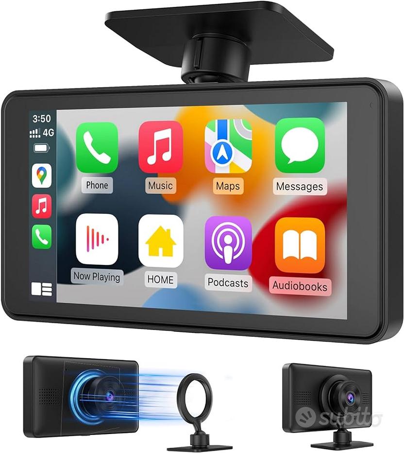 Podofo - Autoradio Portatile Wireless, GPS, IP65 - Accessori Auto In  vendita a Napoli