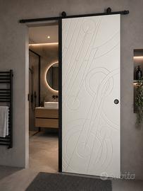 Porta scorrevole bagno