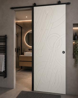 Porta scorrevole bagno