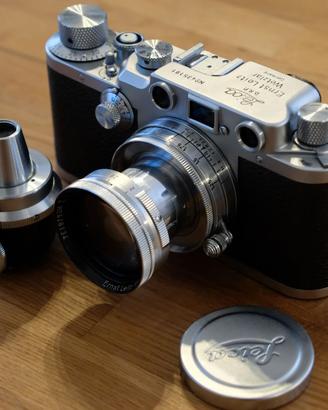 Leica IIIC con Summitar 50mm visore VIOOH
