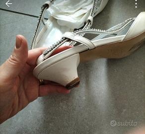 Scarpe da sposa numero 38