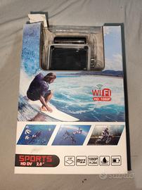 Action Cam HD 1080P Wi-Fi - Impermeabile con Kit A