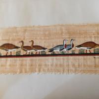 AFFASCINANTE PAPIRO EGIZIANO DIPINTO A MANO