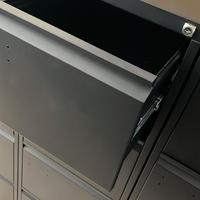 schedario Classificatore metallico 4 cassetti