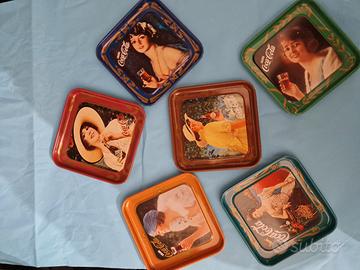 Sottobicchieri vintage a tema Coca-Cola
