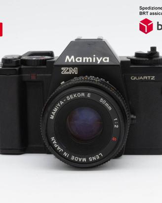 Mamiya ZM Quartz + Sekor E 50 F2