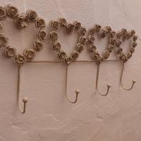 Appenditutto in ferro battuto stile Shabby