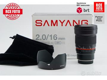 Samyang 16 F2.0 ED AS UMC CS (Fujifilm)