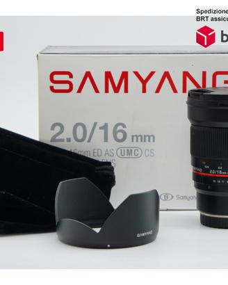 Samyang 16 F2.0 ED AS UMC CS (Fujifilm)