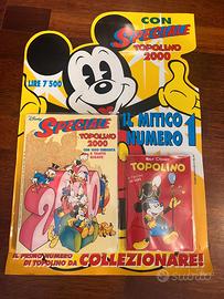Speciale topolino 2000 + n 1 (3 pezzi originali)