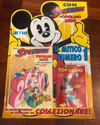 Speciale topolino 2000 + n 1 (3 pezzi originali)