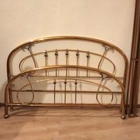 Letto matrimoniale in ottone