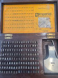 punzonatrice alfanumerica