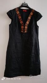 Vestito vintage in misto lino  Derhy