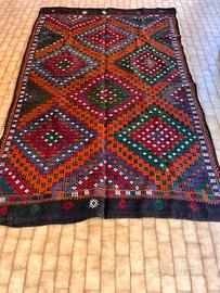 Tappeto kilim jajim turco