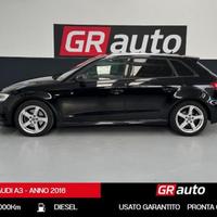 Audi A3 SPB 2.0 TDI 184 CV quattro S tronic Sport