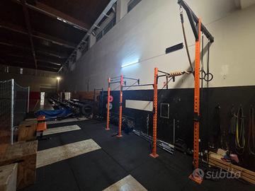 Rack Spart a parete tappeto gommato 