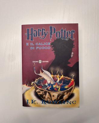 Libro “Harry Potter e il calice di fuoco”