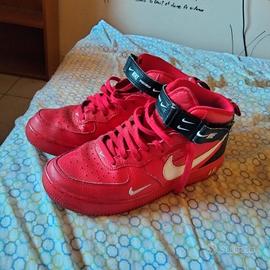 Nike Air force 1 Mid Utility University red